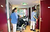 Korttidspasientar må venta på si aldersgruppe sin tur i vaksinekøen, langtidspasientar blir vaksinert når dei blir innlagt.