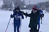 Frida Kolbeinsvik var raskast blant jentene og damene som gjekk fem kilometer.