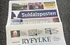 BILDE:Ryfylke og Suldalsposten går minst ned av dei små lokalavisene i Rogaland.