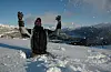 Etter å ha kikka på finvêret og all den uberørte snøen i fleire veker, kan Lars Reidar Fosstveit og hans mannskap endeleg ha litt forsiktig drift nå på slutten av sesongen.