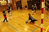 Høg aktivitet i Saudahallen da Sauda Idrettslag arrangerte romjulsturnering for dei yngste fredag.