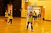 Høg aktivitet i Saudahallen da Sauda Idrettslag arrangerte romjulsturnering for dei yngste fredag.
