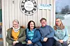 Møteplassen i Sauda, her representert ved Martha Anette Gulbrandsen og Siv Ann Pedersen frå Mental Helse og Ågot Grindheim og Line H. Amdal frå Sauda kommune, har sidan etableringar for meir enn 20 år sidan vore ei suksesshistorie. Den store folkehelseundersøkinga vil mellom anna kunna gi kunnskap om det er behov for å auka satsinga på denne typen lågterskel-møteplassar.