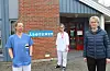 Liv Rike Birkeland, Anita Sandal og Heidi Espevik var blant dei alle første som fekk AstraZeneca-vaksinen i Sauda. Det er nå 2,5 veke sidan.