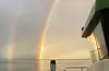 Magisk morgon på sjøen. Sjå heile bildet i saka.