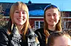 Lilly Birkeland og Maja Jordal er blant saudarussen som står på for å samla inn pengar til kreftforeininga.