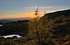 Solnedgang på Indre Breikvamsstølen, 18. mai, klokka 21.45.