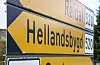 Vegen til Hellandsbygd er opna igjen.
