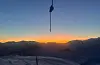 Mykje snø i Saudafjella denne romjula. Bildet er tatt i Sauda Skisenter 3. juledag, tidleg om morgonen.