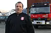 Brannsjef Inge Seim stiller med brannbilar og brannmannskap på laurdag.