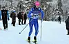 I TOPPEN: Elias Dybing er en av de beste i landet i langrennssporet på sitt alderstrinn. Han gikk fort i Hovedlandsrennet i helga.