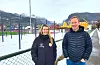 Det er på området bak Kristina Sandanger og Tom Seljestad at det er planlagt å bygge to ballbingar, såkalla 3-ar-banar.