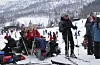 Mars blei ein svært godt besøkt månad i Sauda Skisenter i år.