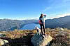 BILDE: Flott utsikt, her frå veg opp frå Nordstøldalen.