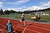 Finn Isaksen raskast i Saudaløpet laurdag.