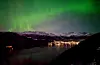 Nordlys over Sauda.