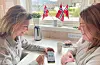 Styrar Tanja Håheimsnes og mor Vilde Mollatveit håpar La vandre»-appen bidrar til mindre bruk og kast-mentalitet – og at barna samtidig lærer berekraft i praksis.