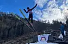 Nathaniel Olsen Seltveit hoppa 20,5 meter i K20-bakken. Det same gjorde bror hans, Tristan Olsen Seltveit.