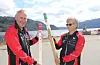 Ekteparet Jon Ove og Kjellfrid Mehus ivrar for Stolpejakten. Nå skal 20 stolpar settast ut i Saudasjøen-området.
