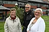 Arbeidarpartiets Bjørg Ravnøy (frå venstre), Asle Rafdal og Laura Seltveit har tatt initiativ til at det blir arbeida fram eit pilotprosjekt retta mot ei gruppe på ni-ti lokale demenspasientar. Foto: Ingvil Bakka.